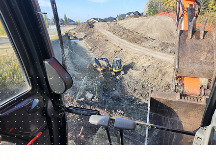 calgary earth grading service